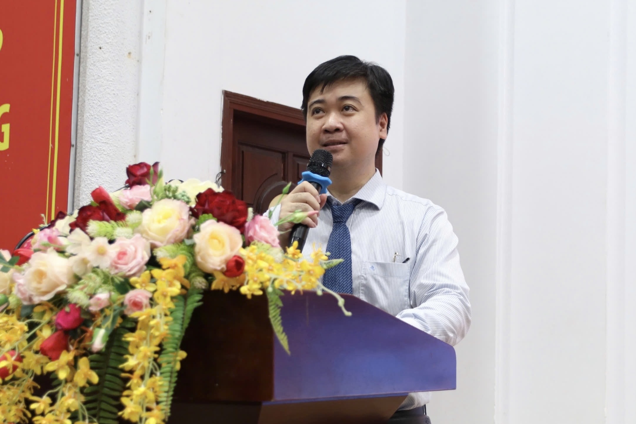 PGS.TS Trần Minh Triết - Phó Hiệu trưởng Trường ĐH Khoa học tự nhiên cho biết, Hội nghị Khoa học là hoạt động truyền thống được nhà trường chú trọng tổ chức trong gần 30 năm qua.