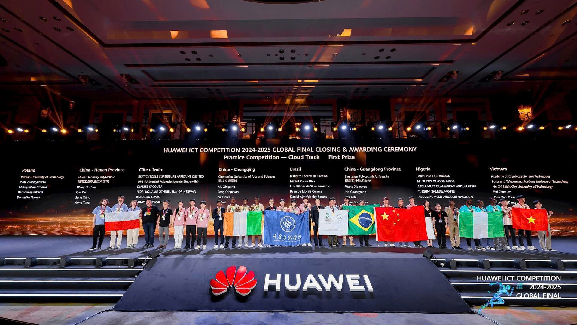 Huawei ICT Competition là cuộc thi công nghệ thông tin quy mô lớn nhất thế giới hiện nay, được tổ chức thường niên từ năm 2015.