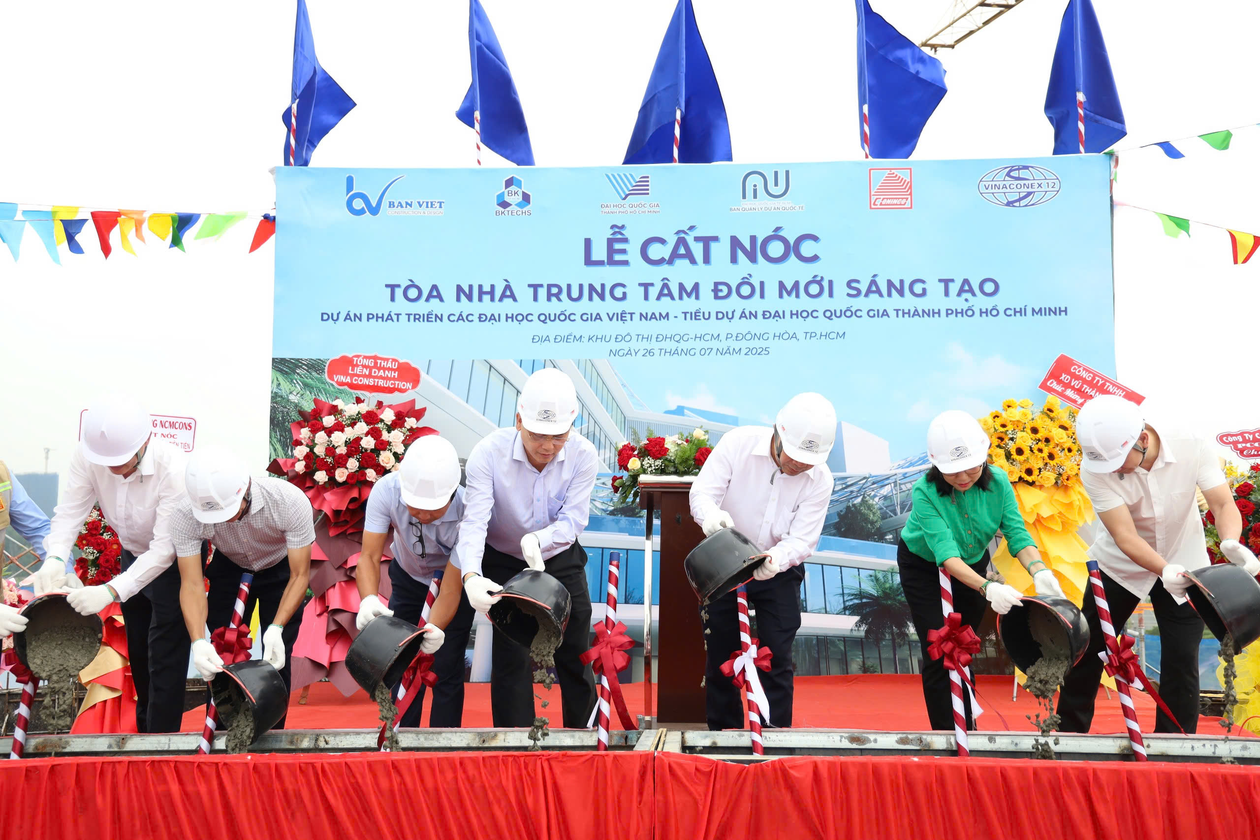 Trung tâm Đổi mới sáng tạo sau khi hoàn thiện sẽ trở thành hạ tầng chiến lược phục vụ nghiên cứu và hợp tác khoa học công nghệ