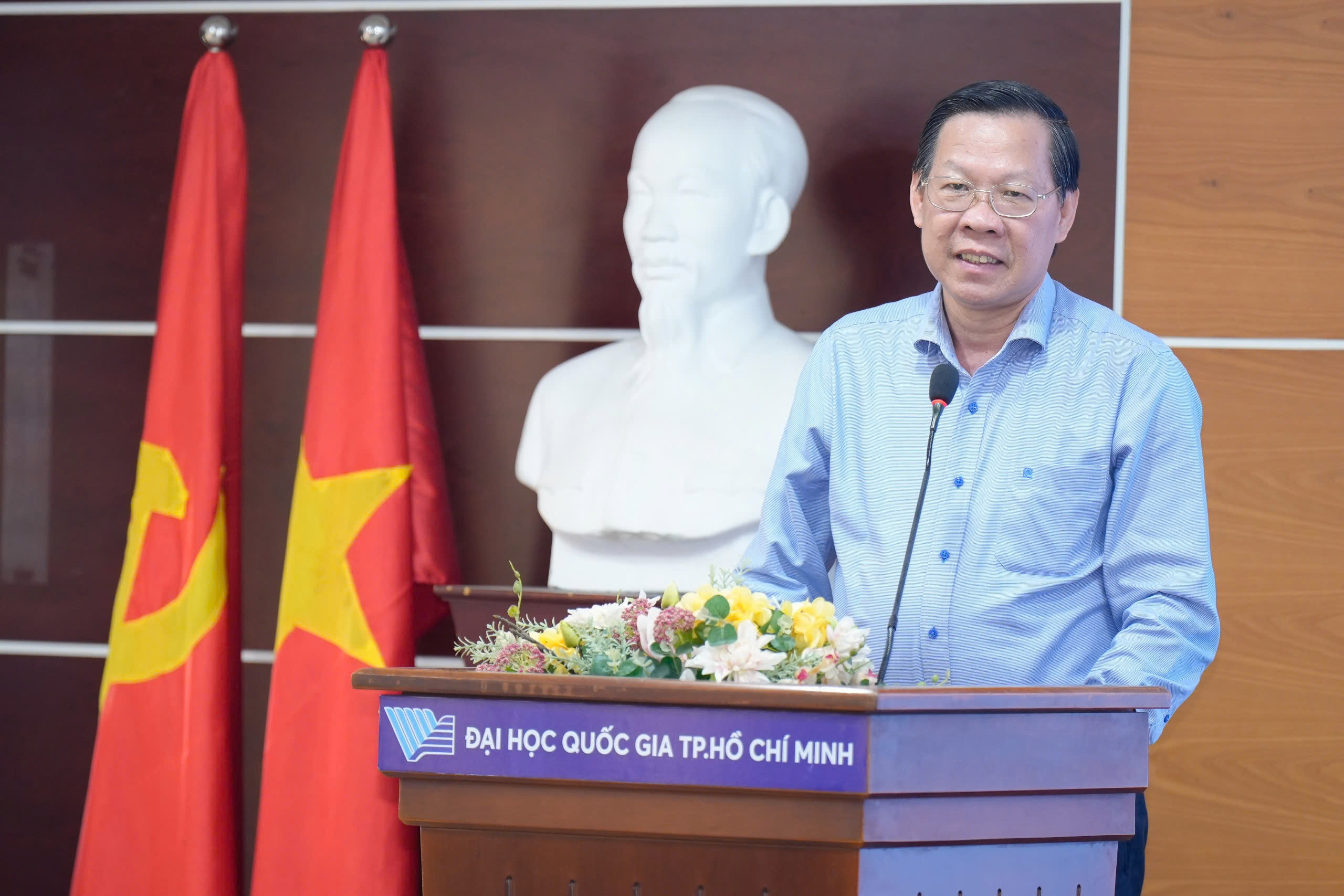 Đồng chí Phan Văn Mãi kỳ vọng phát triển thành mô hình hỗ trợ sinh viên không chỉ tại TP.HCM mà trên phạm vi toàn quốc. 