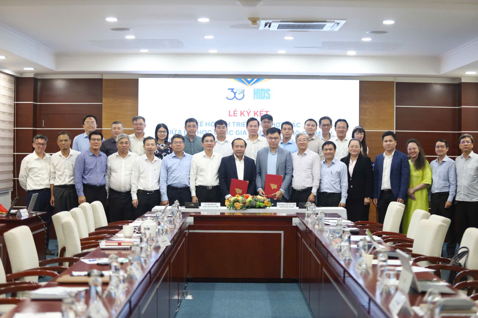 Chương trình hợp tác giữa hai bên dựa trên cơ sở chương trình hợp tác giữa UBND TP.HCM và ĐHQG-HCM giai đoạn 2022-2025.