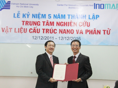 Inomar góp phần nâng cao vị thế của ĐHQG-HCM 