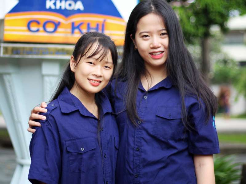 Những “bóng hồng” trong khoa Cơ khí