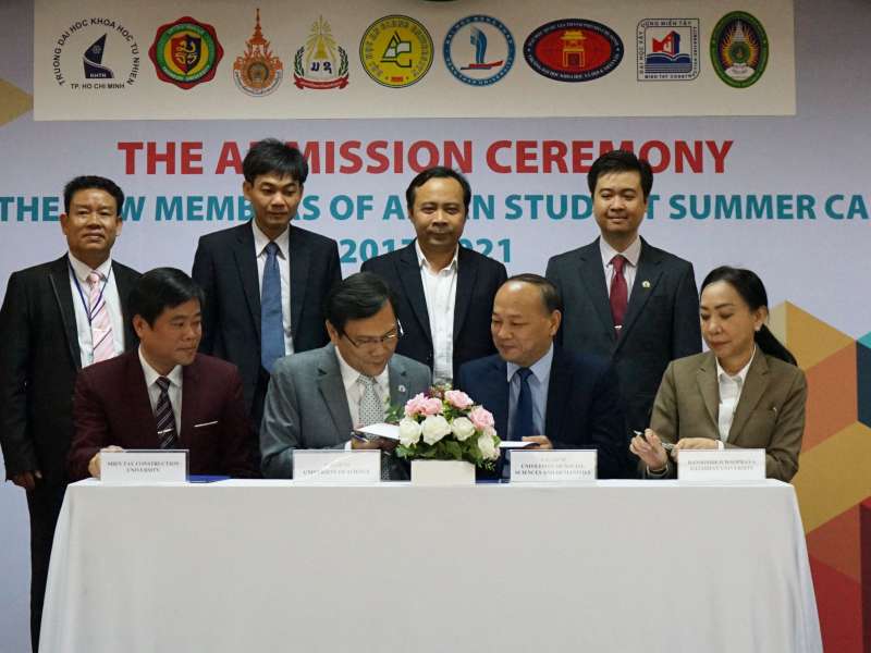 Thêm ba trường kết nạp vào chương trình ASEAN Student Summer Camp