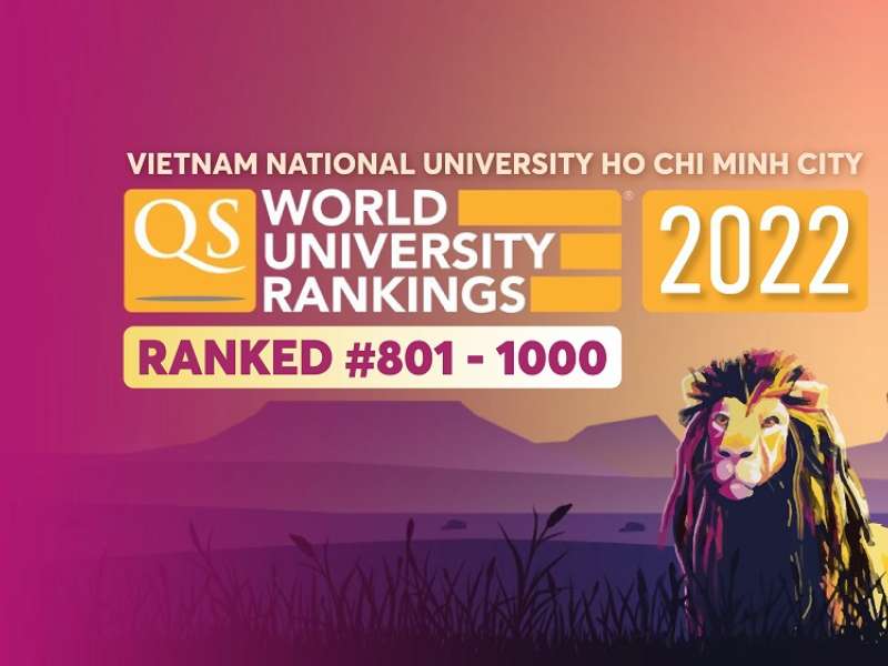 QS World 2022: Danh tiếng học thuật của ĐHQG-HCM giữ vị trí 398 toàn cầu