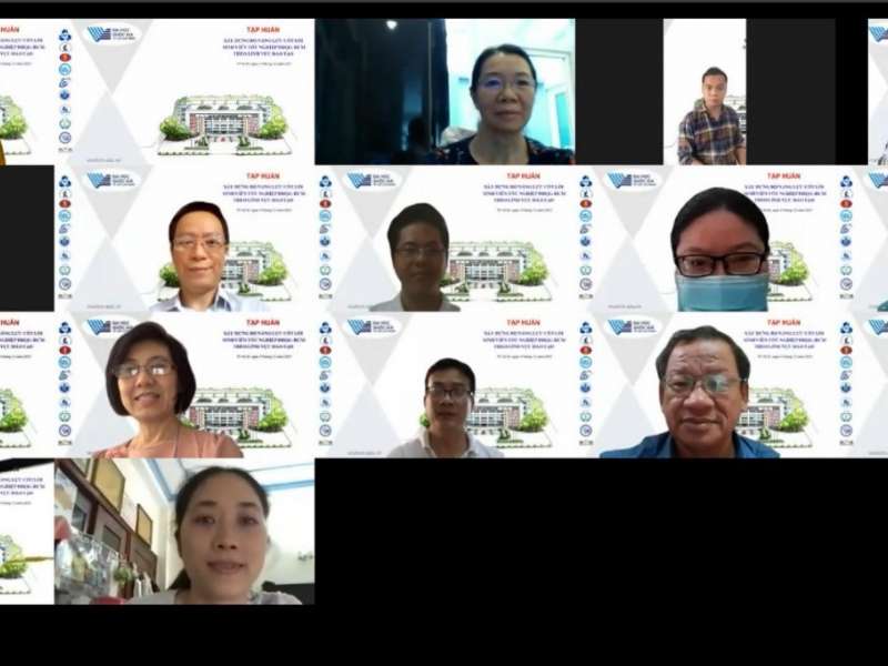 Tập huấn xây dựng Bộ năng lực cốt lõi sinh viên tốt nghiệp ĐHQG-HCM theo lĩnh vực đào tạo