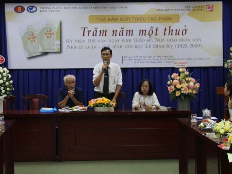 Tọa đàm kỷ niệm 100 năm ngày sinh GS Lê Đình Kỵ