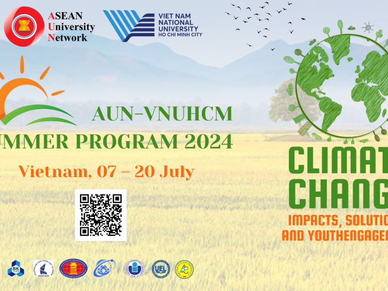 ĐHQG-HCM tổ chức Trại hè Sinh viên Mạng lưới các đại học Đông Nam Á năm 2024