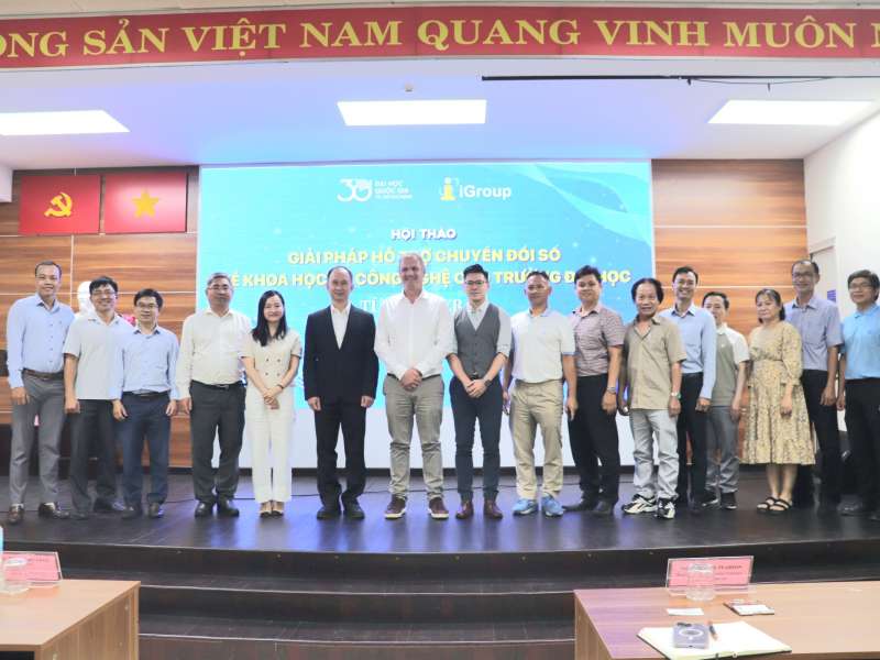 ĐHQG-HCM tổ chức Hội thảo Giải pháp hỗ trợ chuyển đổi số về KH&CN cho trường đại học