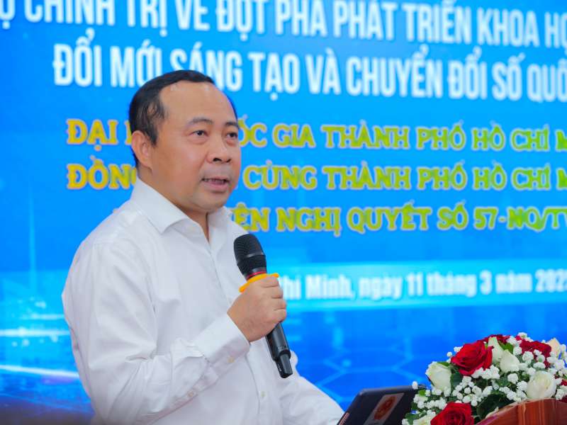 ĐHQG-HCM đồng hành cùng TP.HCM thực hiện Nghị quyết số 57